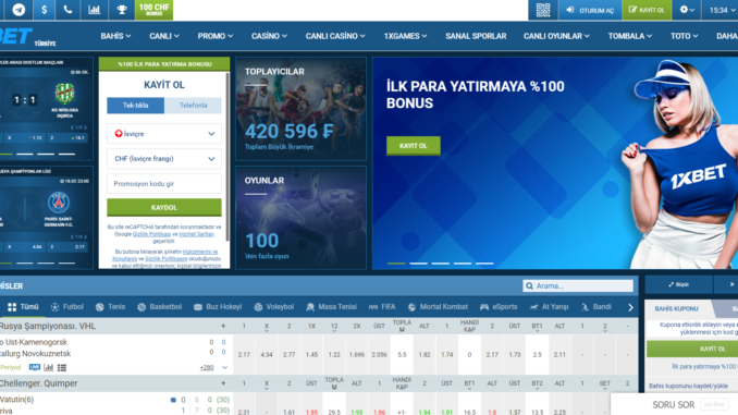 1xBet Código bônus Camarões